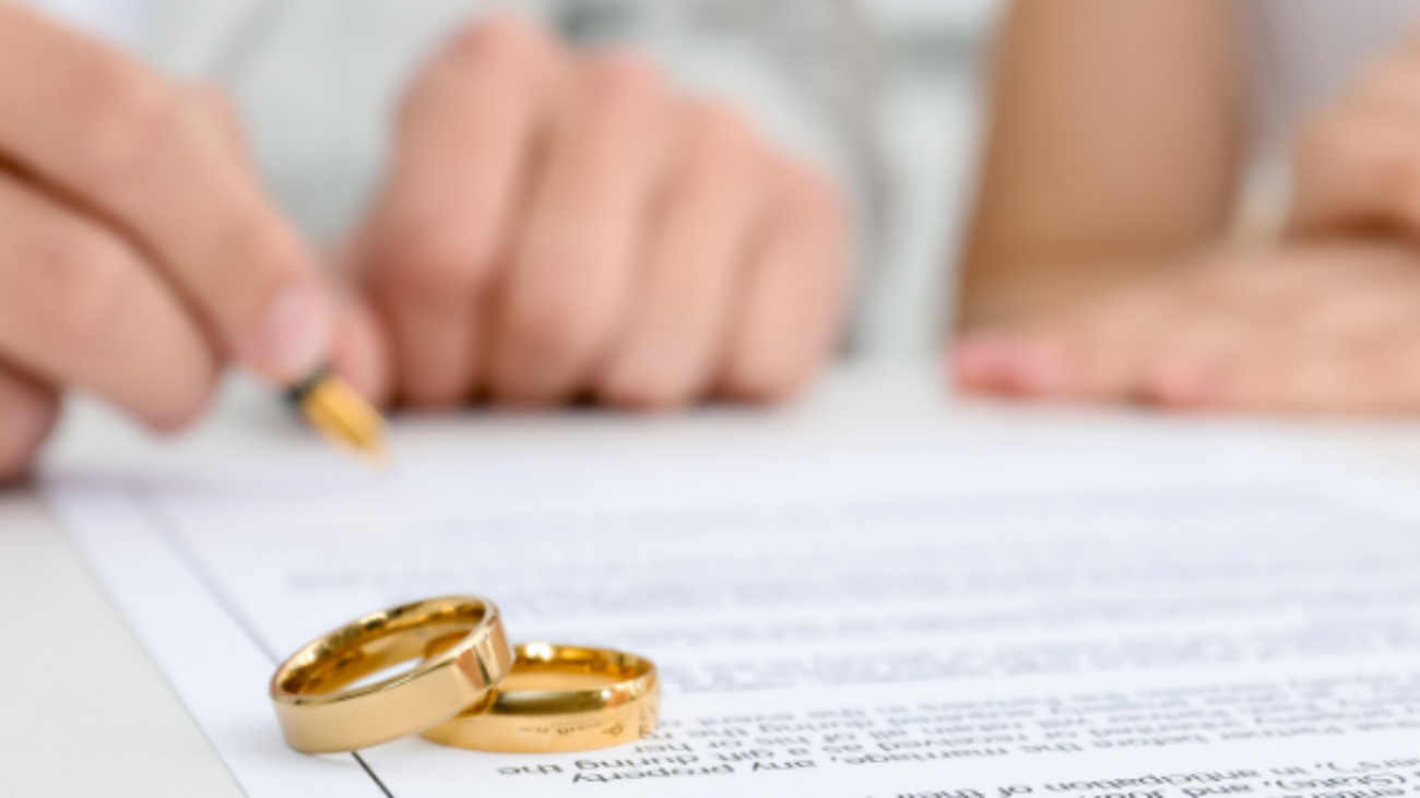 signature contrat de mariage